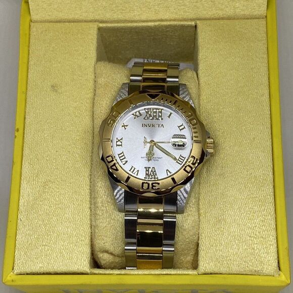 Invicta Pro Diver 12852 Women's Stainless Steel Analog Dial Quartz Watch NI12 - Picture 7 of 12